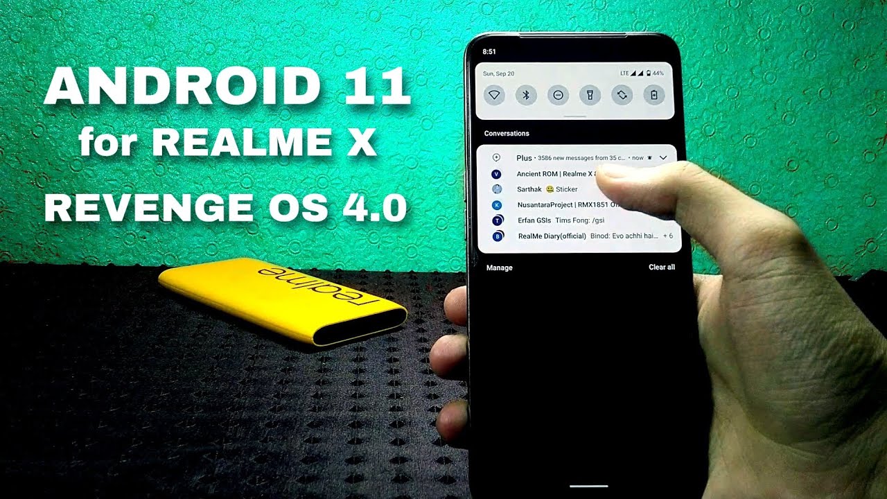 Revenge OS 4.0 | First ever Android 11 Custom ROM for Realme X | Installation, Review and features