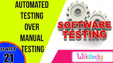 When do you choose automated testing over manual testing | Software Testing Interview Questions