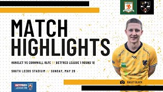 Hunslet vs Cornwall RLFC Betfred League 1 - Extended Highlights