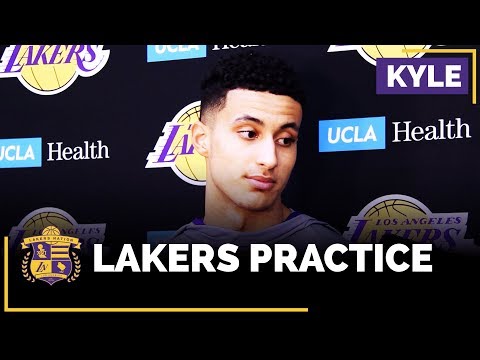 Kyle Kuzma On Chris Bosh Being At Lakers Practice, Friendship With Monte Morris