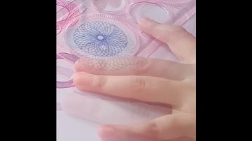 #spirograph #drawing #satisfying #spirography #design #reelsvideo #diy #spiroart