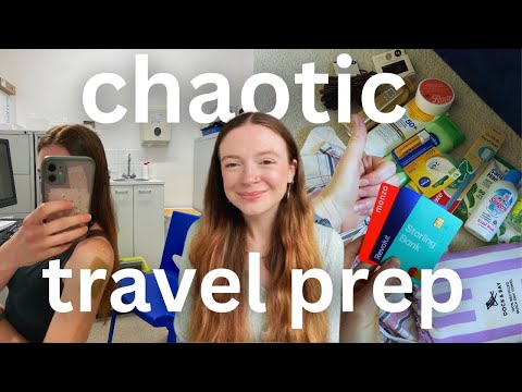 A Week of Travel Prep | vaccines, visas & stress