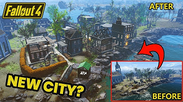 FALLOUT 4: A NEW CITY? - Nahant rebuild   #fallout4 #fallout