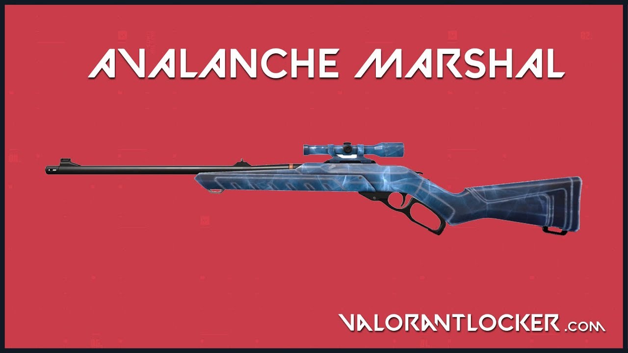 Valorant - Avalanche Marshal Skin preview