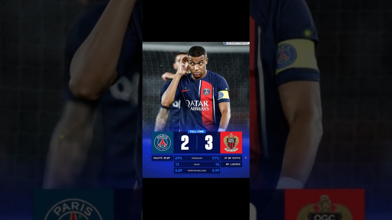 Mbappe vs Nice ♦ 