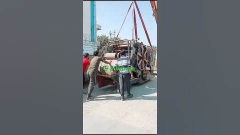 printing #machine #shifting 9 ton #weight 15 #hydra #crane