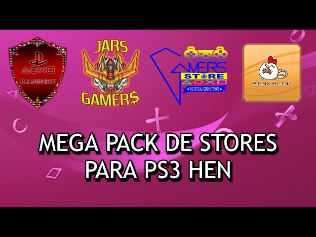 Como Instalar Muchas Stores Para Ps3 Hen Solo Para 4 86 Youtube