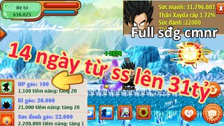 Shine7enf7 xuống núi sau 14 ngày up đệ tử | Ngọc rồng online | Shine Channel Sv7