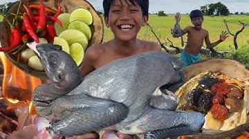 Decko streams, chapter: Primitive Foodie KH #031Amazing Black Chicken Soup Recipe