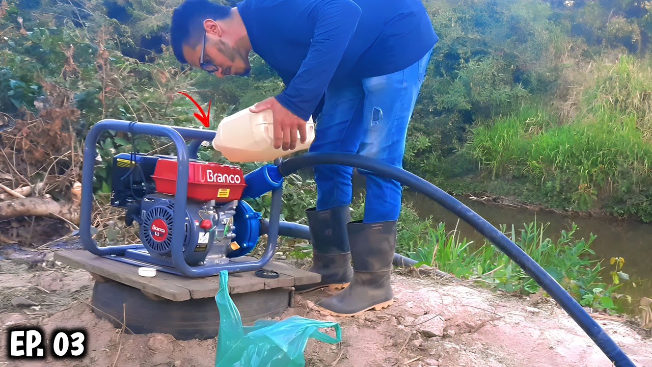 ✅SISTEMA de IRRIGAÇÃO por ASPERSÃO (BRANCO 6.5 CV)✅