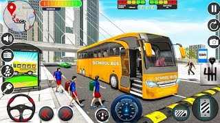 US CITY BUS TRANSPORT GAME 3D|| GAME PLAY VEDIO 🎮||#viralvedio #busgames #gaming  screenshot 1