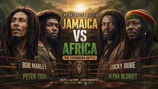 🔥JAMAICA vs AFRICA REGGAE BATTLE | Bob Marley & Peter Tosh vs Lucky Dube | Roots Reggae Evergreeb