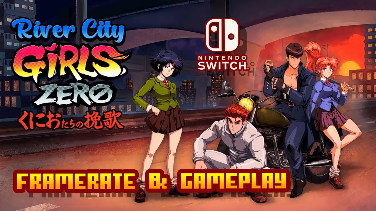 River City Girls Zero - (Nintendo Switch) - Framerate & Gameplay