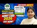 NABARD Development Assistant Grade B Mains Admit Card 2026 Out Now | Download Link Active 🔥