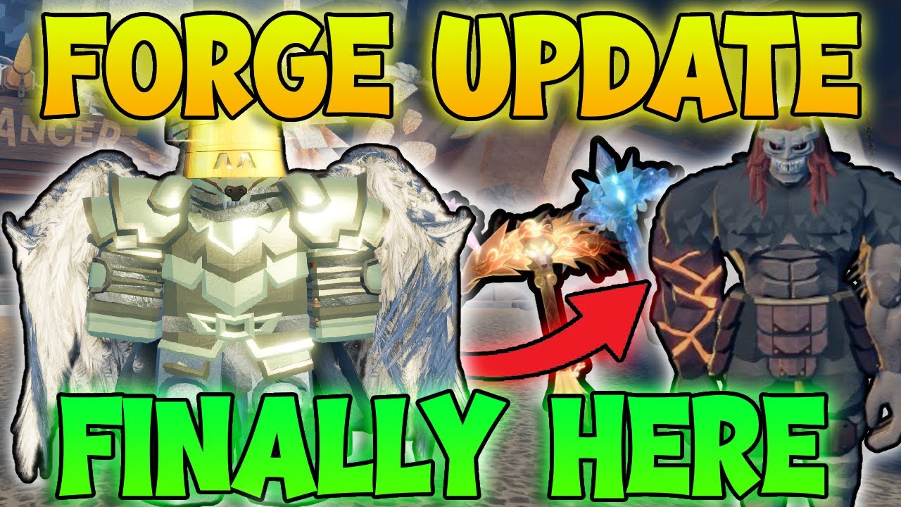 The Forge World 4 IS FINALLY HAPPENING... (Roblox The Forge)