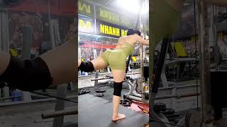 Glute Kickback Routine for Strength and Shape | Gym Motivatio#GluteWorkout#LegDay#GymMotivation