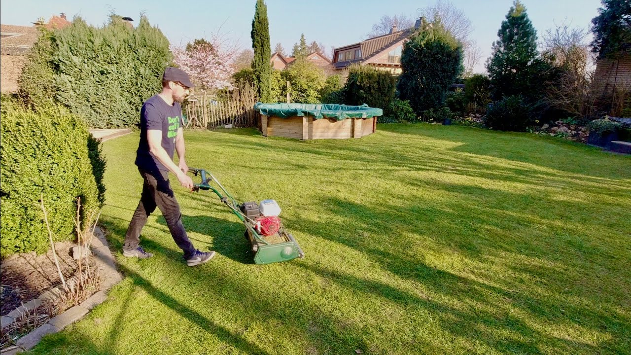 ICH MACHE MEIN KOMPLETTES RASEN SETUP 👍 Erste Schritte nach der Winterpause I Saisonstart Frühjahr