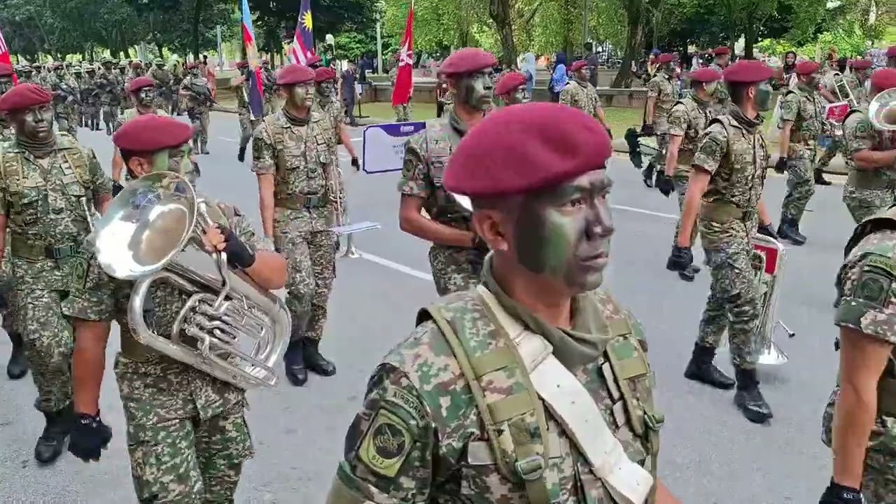 LATIHAN PERBARISAN HARI KEMERDEKAAN 2024 | PASUKAN KHUSUS ATM | PUTRAJAYA