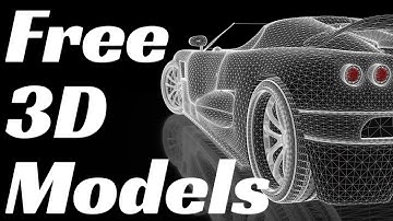 Free 3D Models -- Where To Find Them