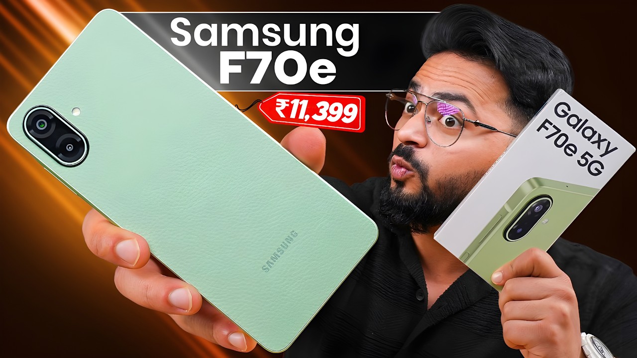 Samsung F70e Review ⚡️ | 50MP + 6000mAh 🔋 | Best Phone under 15000 ? 🤔