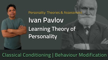 Pavlov’s Learning Theory of Personality | MPC-003, Block 2 Unit 3 | MAPC IGNOU | Psychology