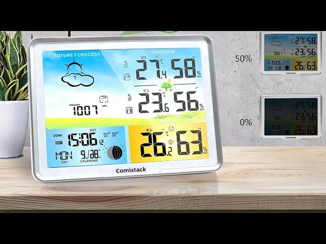 NX5793 - STATION METEO SANS FIL AVEC CAPTEUR EXT. 