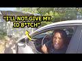 Entitled Driver Claims "Private Property" to Avoid Giving ID | Insane Bodycam