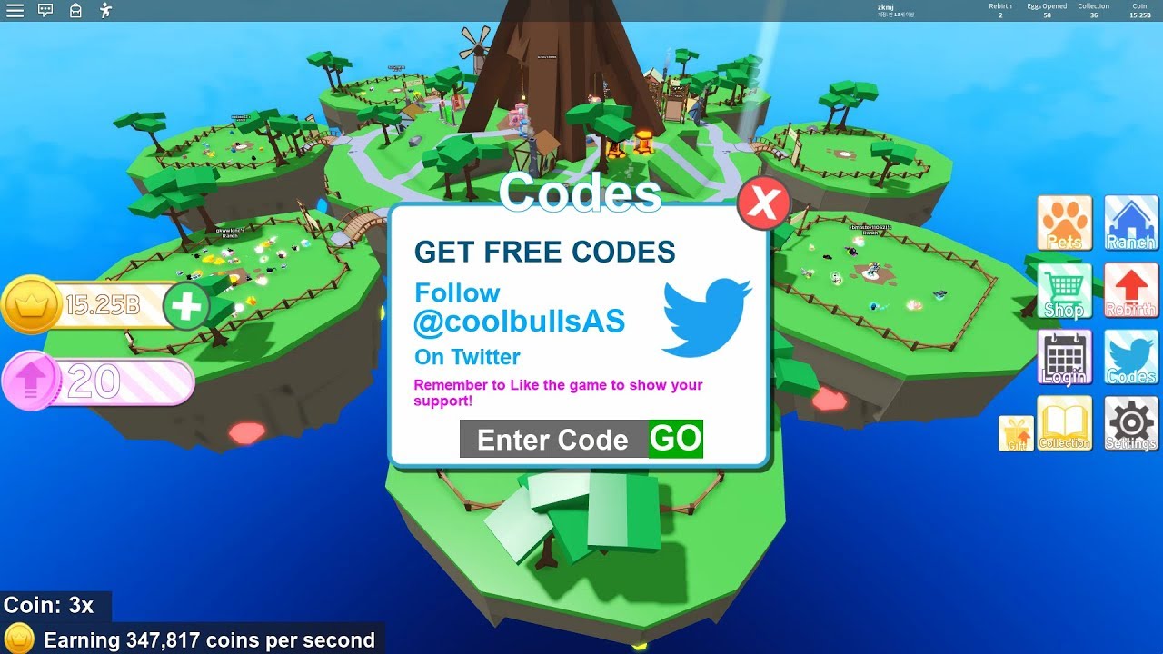 Roblox Codes Milestone Pet Ranch Simulator Youtube - what is the roblox twitter milestone