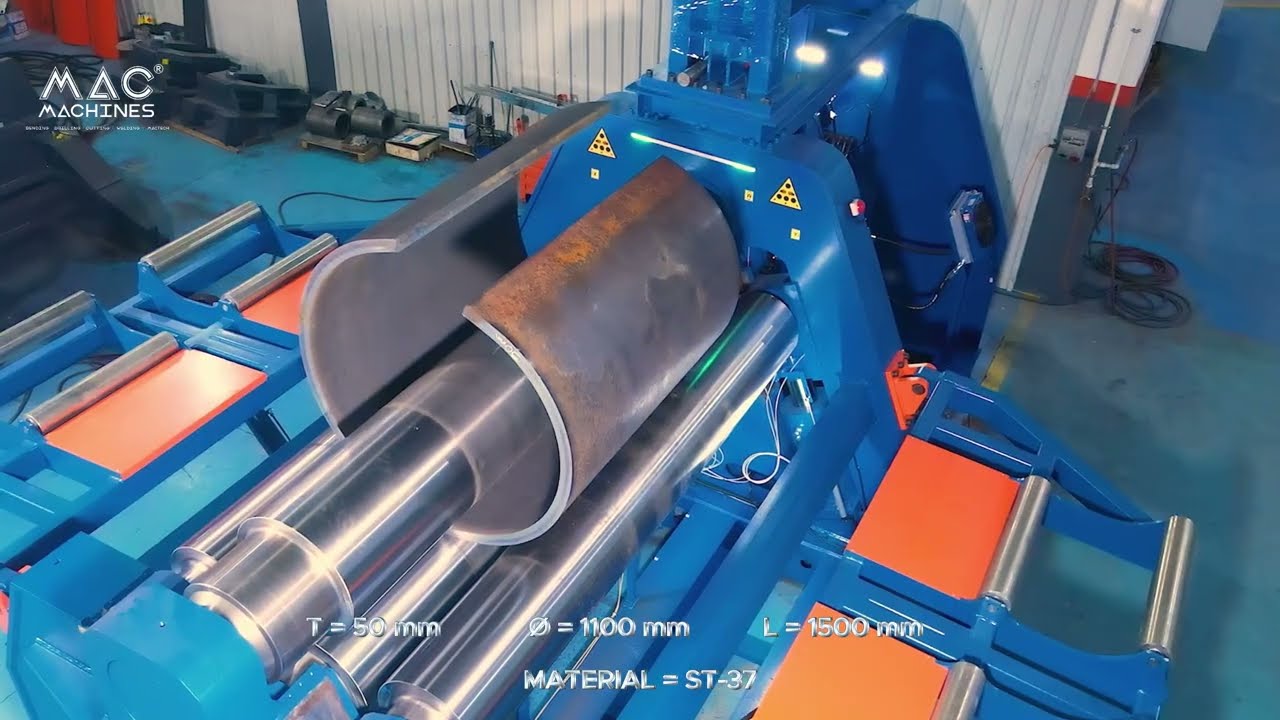 MAC Bending SBM540 X3100 machine (Bending test)