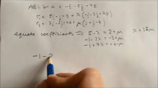 Vectors C4 2015 Q8 Vectors