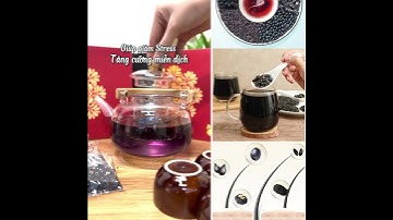 Trà Ngũ Hắc khôi phục tóc rụng tóc yếu từ sâu bên trong