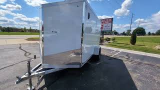 Amerilite 6X12 Aluminum Enclosed Cargo Trailer - Aaa Trailer - Howell Mi