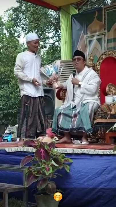 Detik-detik kh jamaludin di sawer waktu ceramah