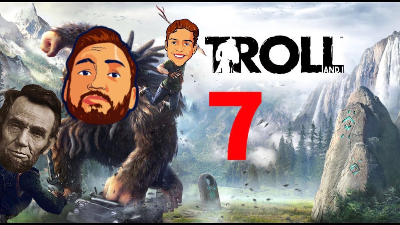 Abraham Lincoln berry?!? - Troll and I Split Screen Lets Play Part 7