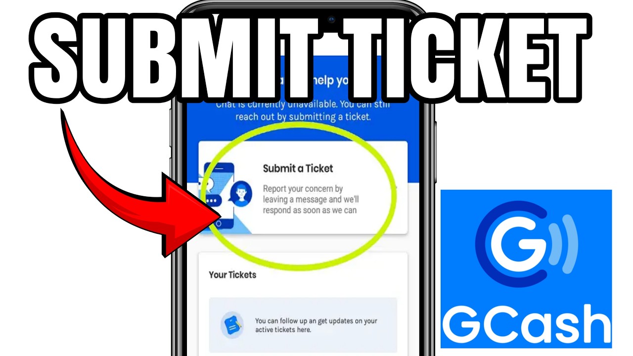 How to Submit a Ticket in GCash (2025 Full Guide) - YouTube