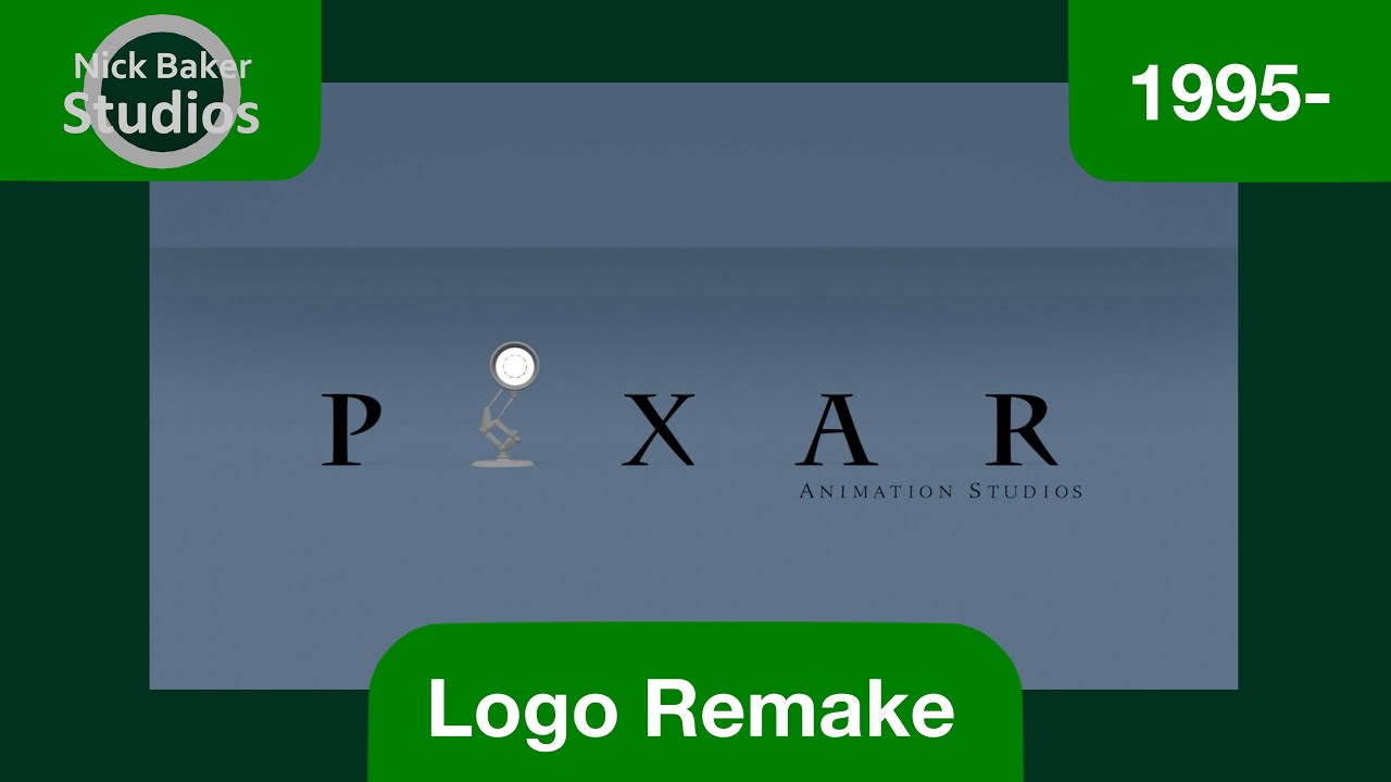 Pixar Animation Studios (1995-) Logo Remake - YouTube