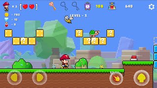 Super Jump Bros Android Gameplay ( According to The Game Developer : Original 1985 ) screenshot 5