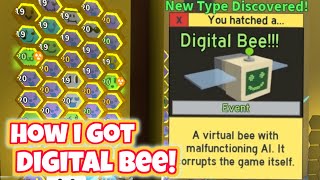 I Got The Digital Bee in Beesmas! (Bee Swarm Simulator)