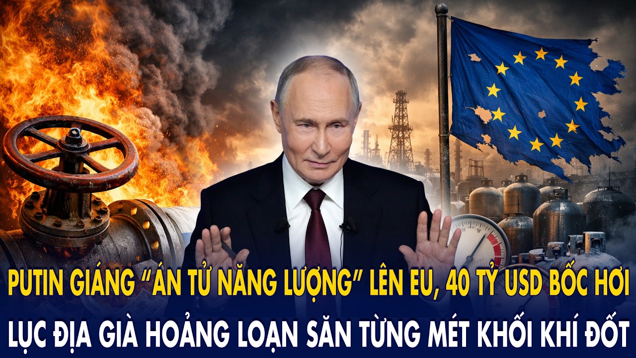 Путин выносит ЕС «энергетический смертный приговор», 40 миллиардов долларов испаряются: старый ко...