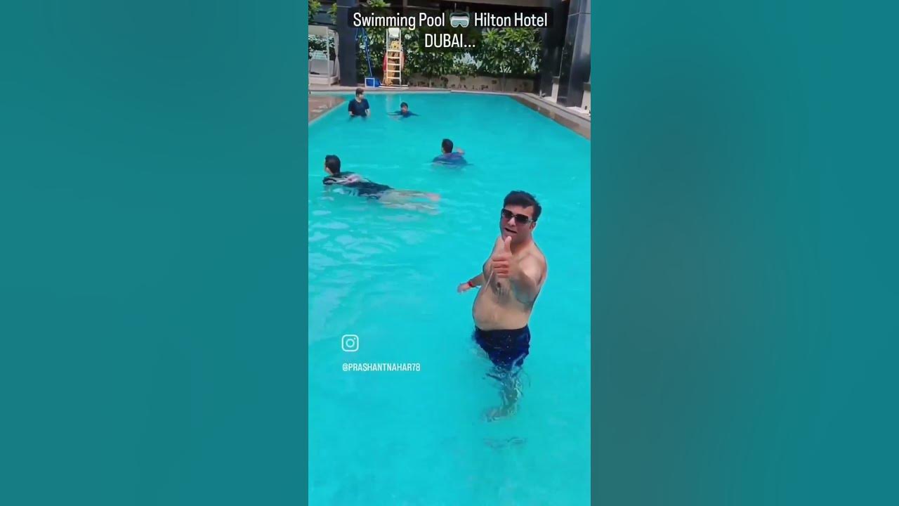 DOUBLETREE M SQUARE HILTON HOTEL DUBAI Swimming Pool 🥽 YouTube