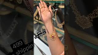 499 Free Shippingblock Beeds Chain8897703791