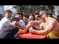 ARM WRESTLE CHALLENGE VS FAZE CLAN.. JARVIS CHEATED