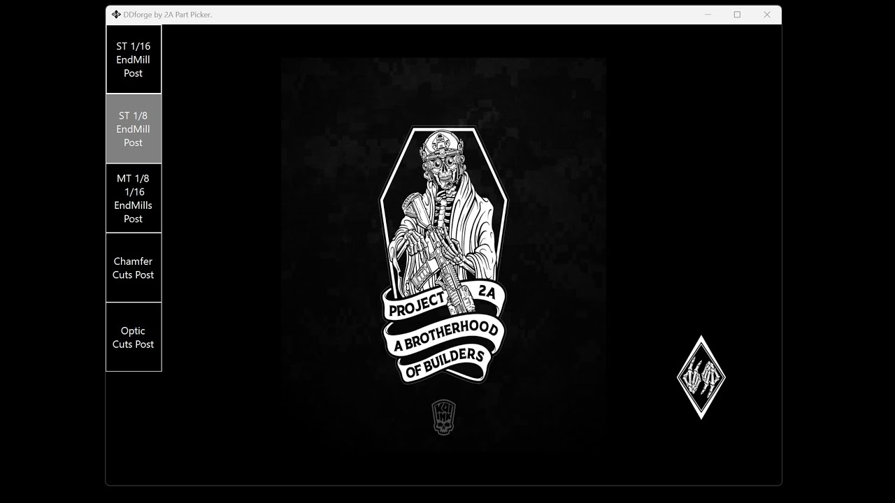 Fusion 360 - DDforge - 2A Part Picker