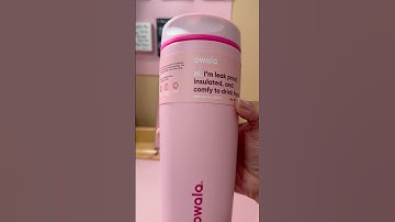 Owala smoothsip slider / coffee tumbler / leak proof