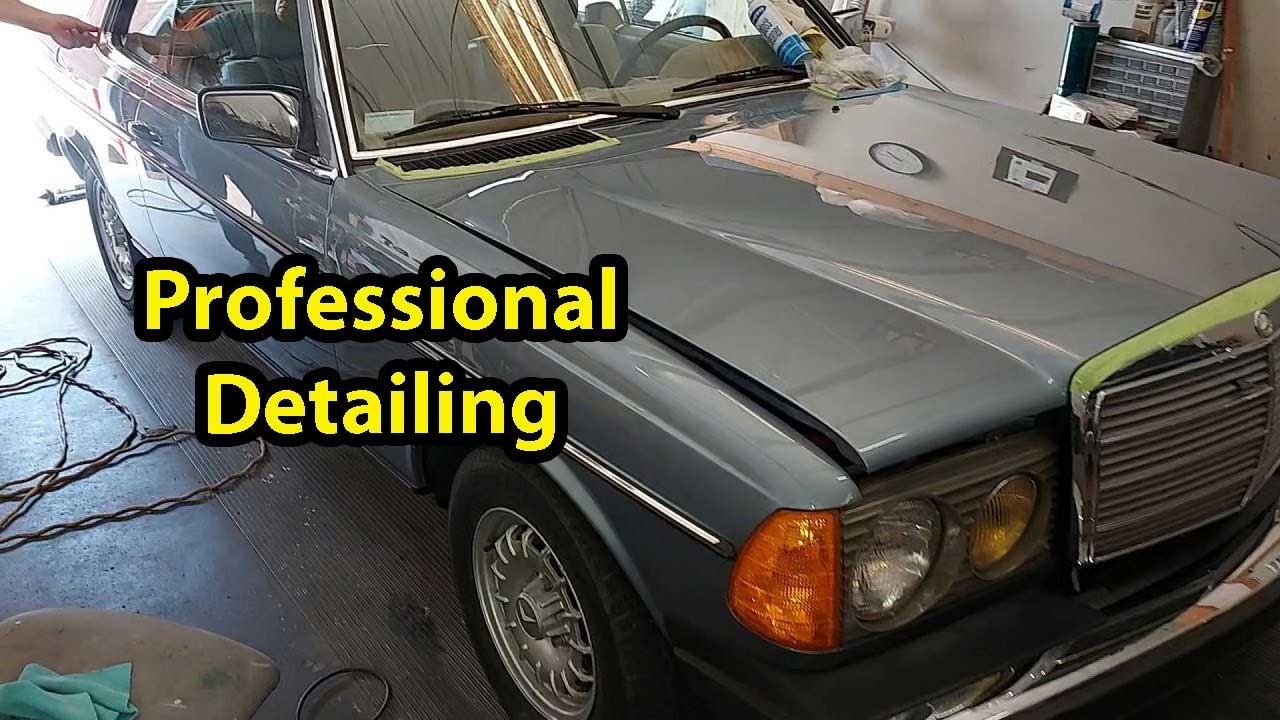 Mercedes 300CD 1985 года выпуска, пробег 38 000 миль!!! - Часть 2. Детейлинг.