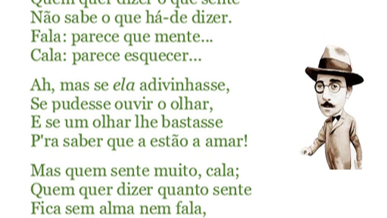 Fernando Pessoa O Amor Quando Se Revela
