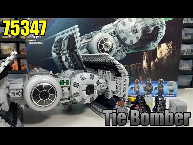 75347 Tie Bomber review  Exclusive Minifigure! 