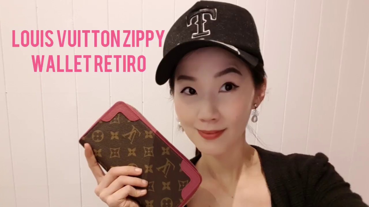 Louis Vuitton Retiro Monogram Zippy Wallet