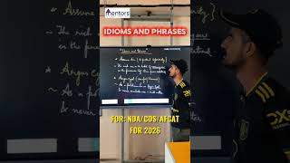 Most Important Idioms & Phrases for NDA 2026 | English Grammar Tricks for CDS & AFCAT Exam
