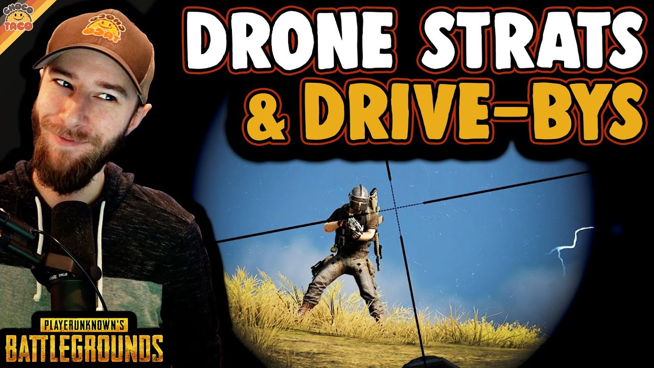 Drone Strats & Drive-Bys – chocoTaco PUBG Solos Erangel Gameplay